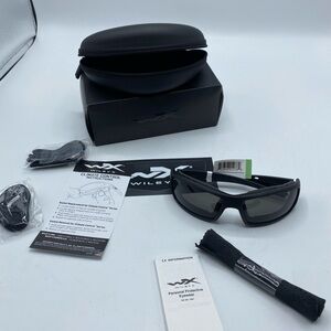 Wiley X Tide Smoke Grey Lens and Matte Black Frame Sunglasses Climate Control
